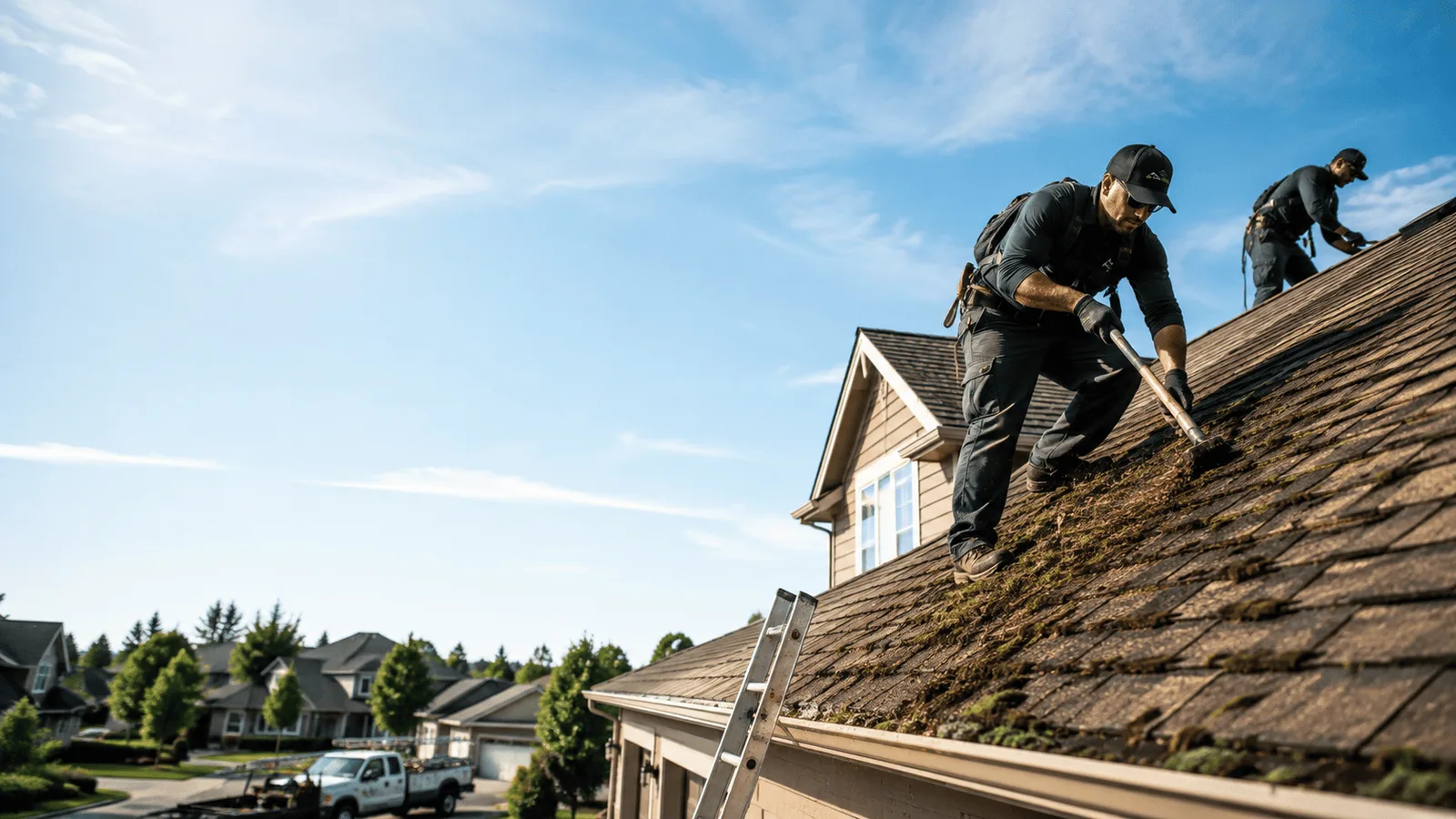 Roof Moss Removal in Thompson, UT near me